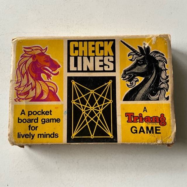 CHECK LINES (A POCKET BOARD GAME FOR LIVELY...