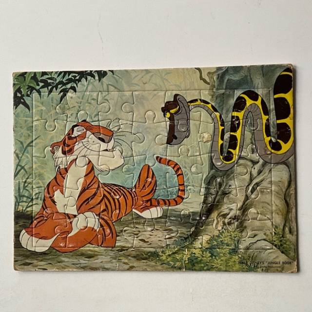 Disney Jungle Book Puzzle - Tiger Snake HOLD...