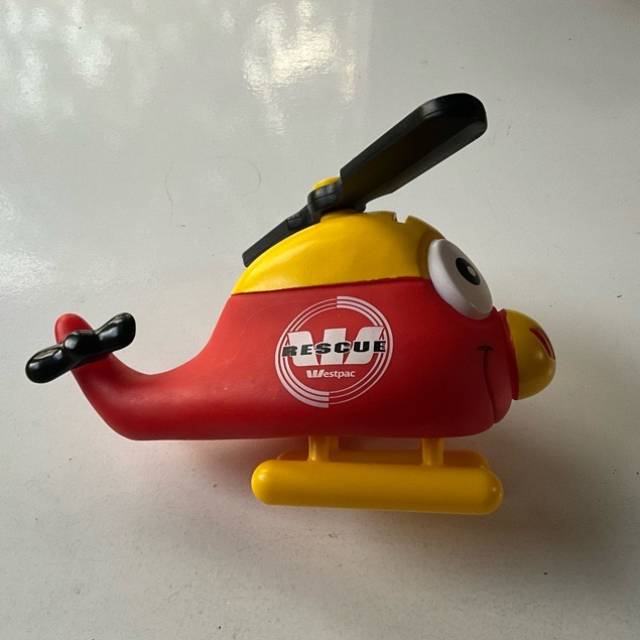 WESTPAC HELICOPTER MONEY BOX