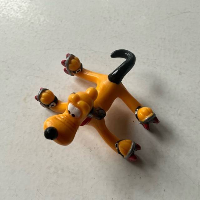 Disney Applause Pluto Roller Skates Falling...