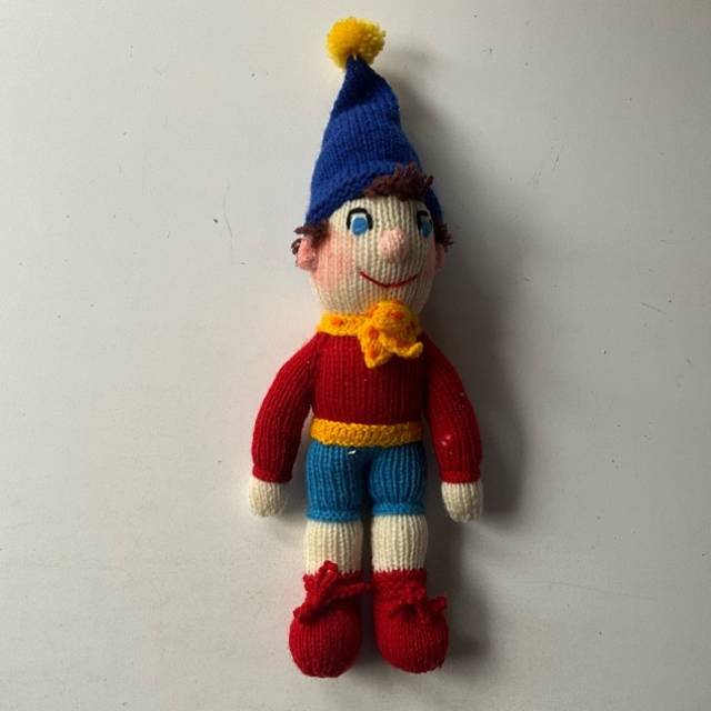 NODDY - Knitted - Home Made (40cm Height)