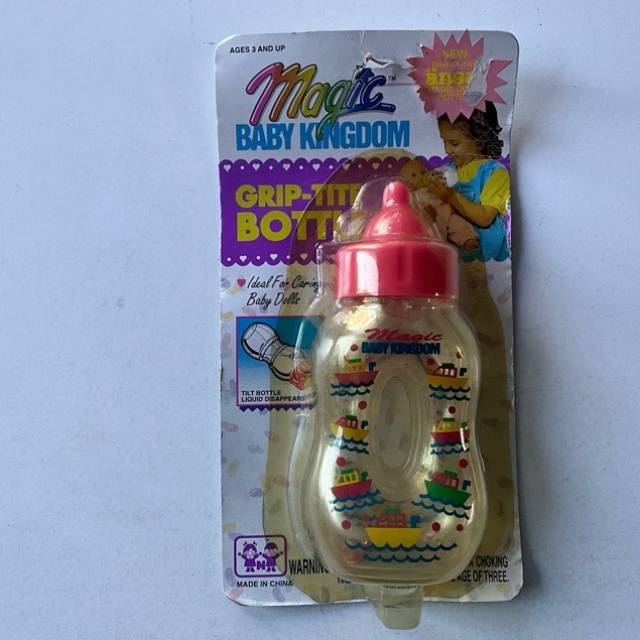 Magic BABY KINGDOM - Grip-Tite BOTTLE 1980s