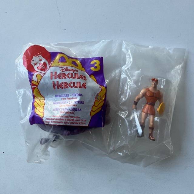 McDonalds Hercules and Hydra Figurines - 3 (...