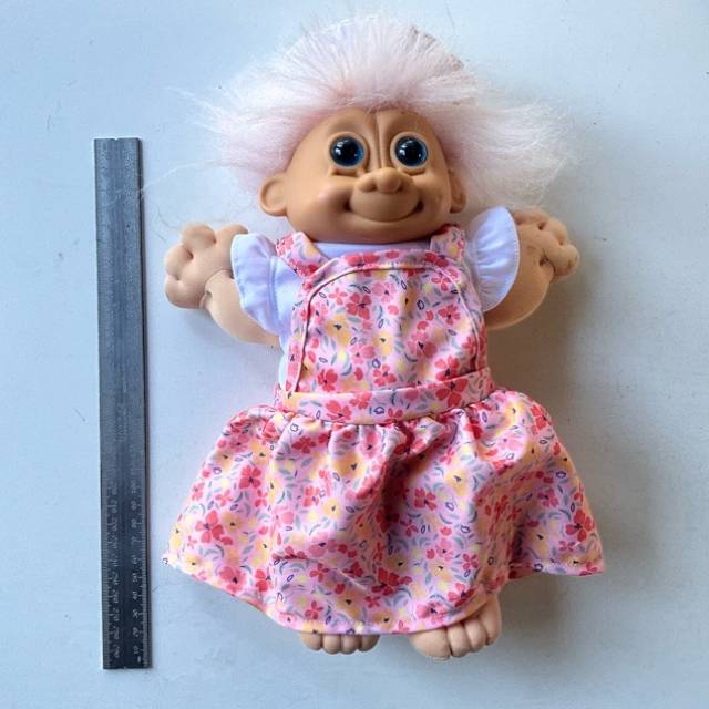 Troll RUSS - Soft Body - Blue Eyes, Pink Hai...