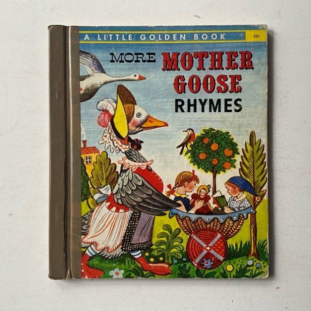 Golden Book - MORE MOTHER GOOSE RHYMES - 352...