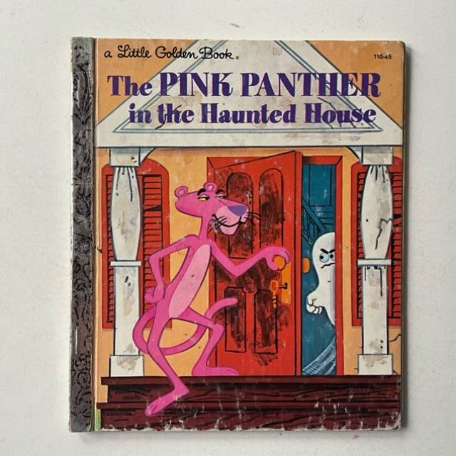 Golden Book - The PINK PANTHER in the Haunte...