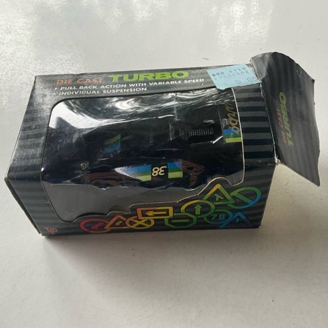 Dune Buggy (Turbo) Black 1980s Pull Back