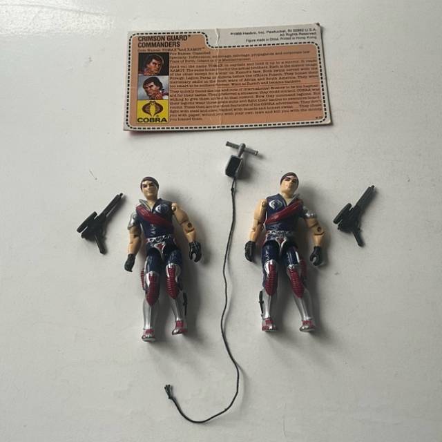 Gi Joe - Crimson Guard Commanders 1988