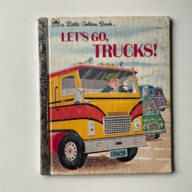 Golden Book - LET’S GO TRUCKS! 310-52