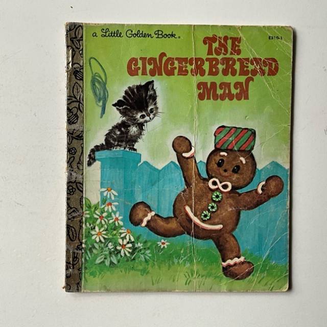 Golden Book - THE GINGERBREAD MAN E310-1 1972