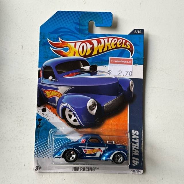 HW ‘41 WILLYS Blue HW RACING No 152
