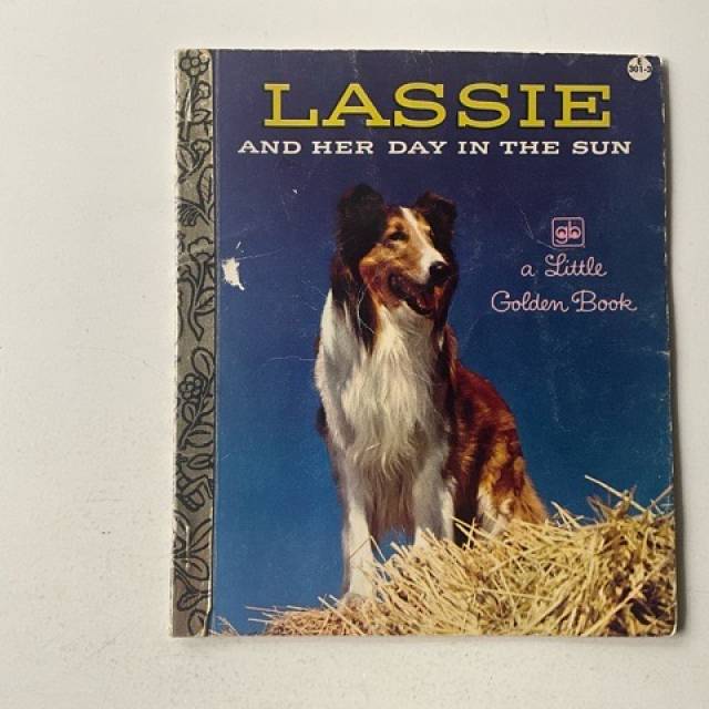 Golden Book - LASSIE AND HER DAY IN THE SUN...