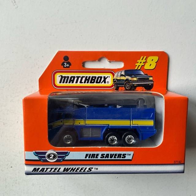 MB 8 FIRE SAVERS Blue 1998 (LYL 164)