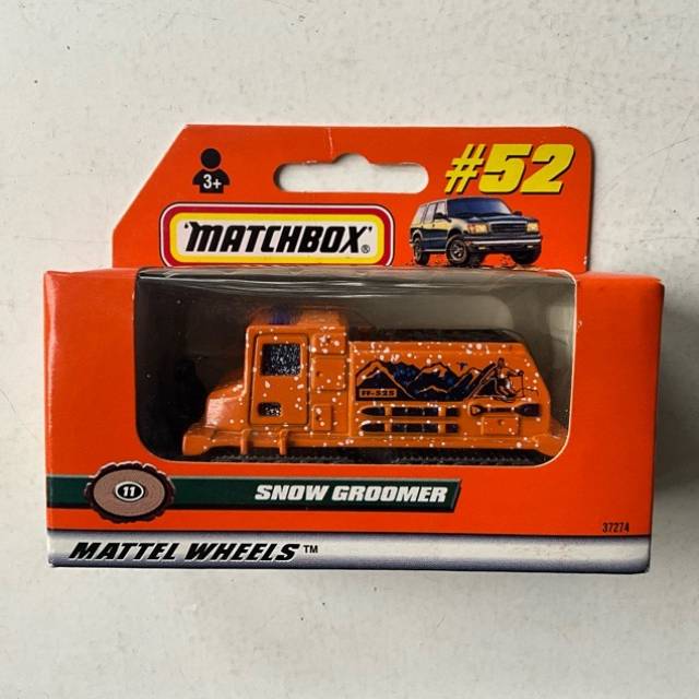 MB 52 SNOW GROOMER Orange 1998 (LYL 194)