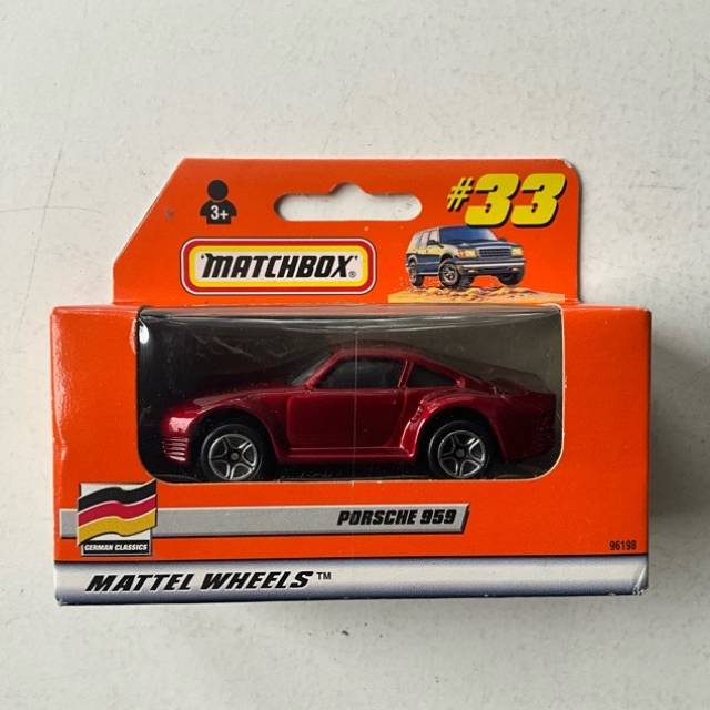MB 33 PORSCHE 959 Red 1999 (LYL 197)