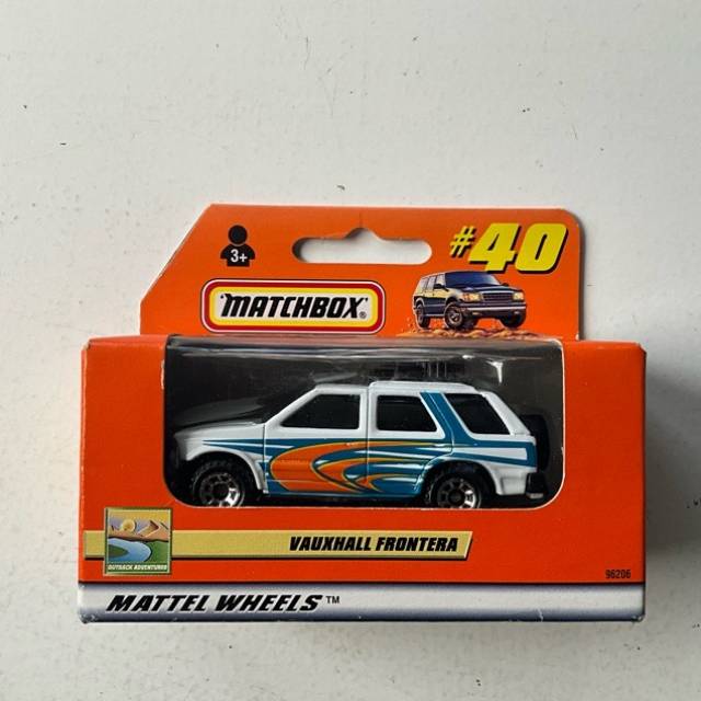 MB 40 VAUXHALL FONTERA White 1999 (LYL 231)