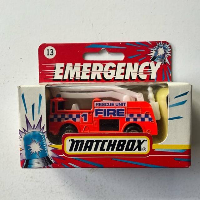 MB 13 SNORKEL FIRE ENGINE Orange Rescue Unit...