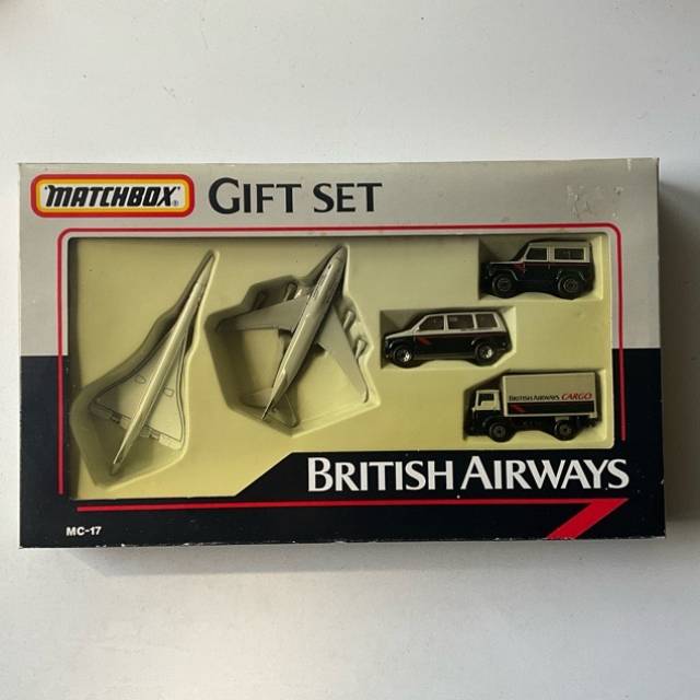 MB BRITISH AIRWAYS GIFT SET MC-17 1990 (LYL...