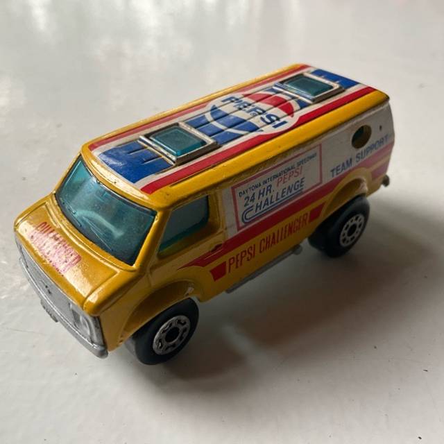 MB SUPERFAST CHEVY VAN Yellow PEPSI 1979 (LY...