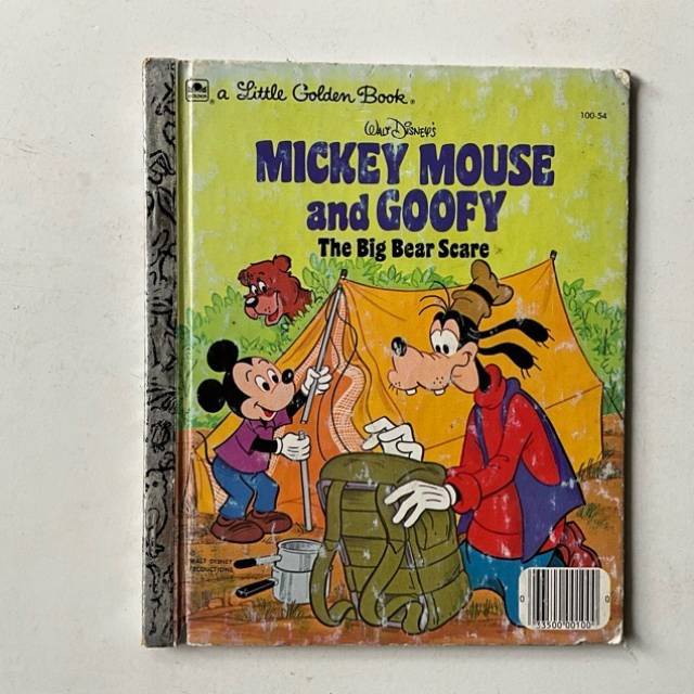 Golden Book - Disney - MICKEY MOUSE and GOOF...
