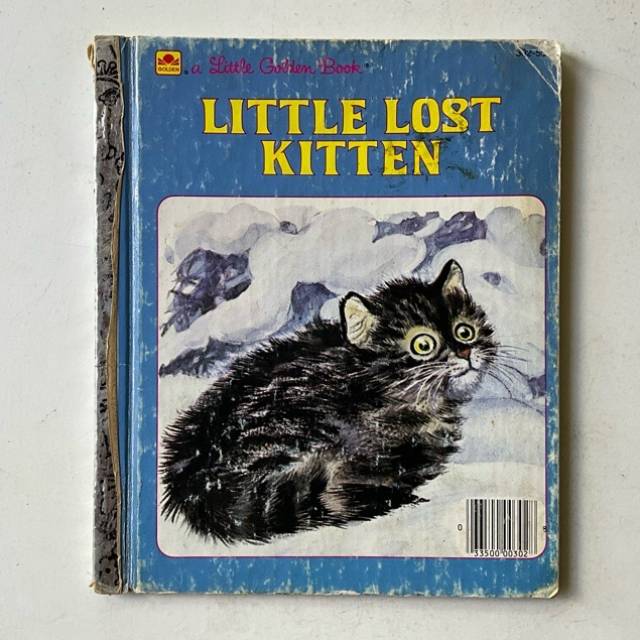 Golden Book - LITTLE LOST KITTEN 302- 56 1979