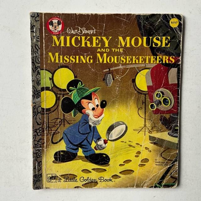 Golden Book - MICKEY MOUSE AND THE MISSING M...