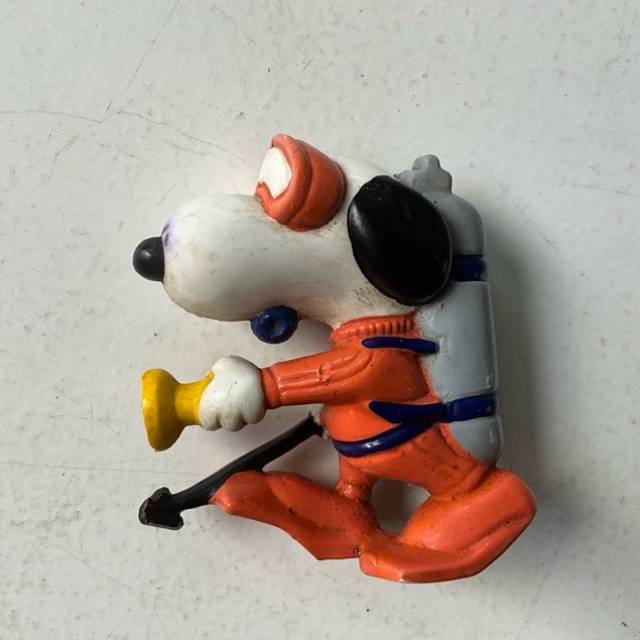 1988 PVC Scuba Diver Snoopy Spear Fishing Pe...