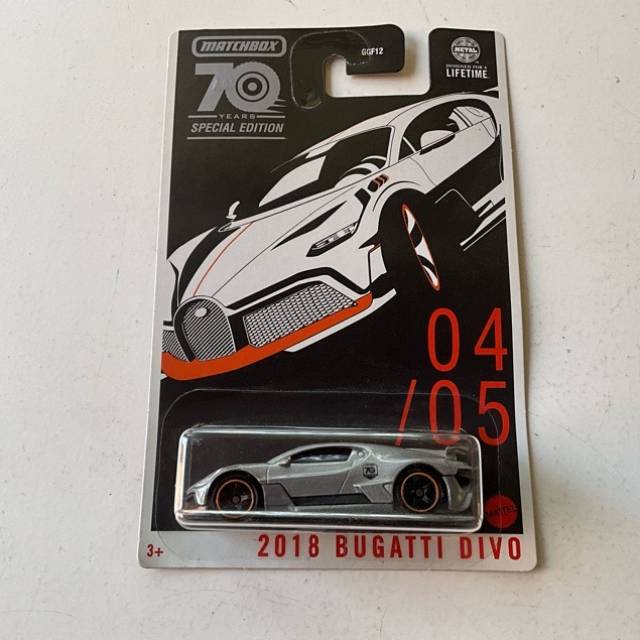 MB 2018 BUGATTI DIVO SILVER 70th SPECIAL EDI...