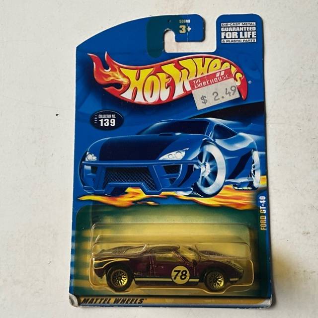 HW FORD GT-40 Purple (78) No 139