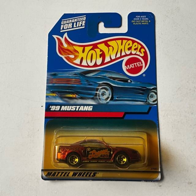 HW ‘99 MUSTANG Red (420) No 98