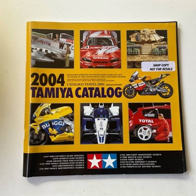 Tamiya Catalog 2004 Model RC Cars Planes Mot...