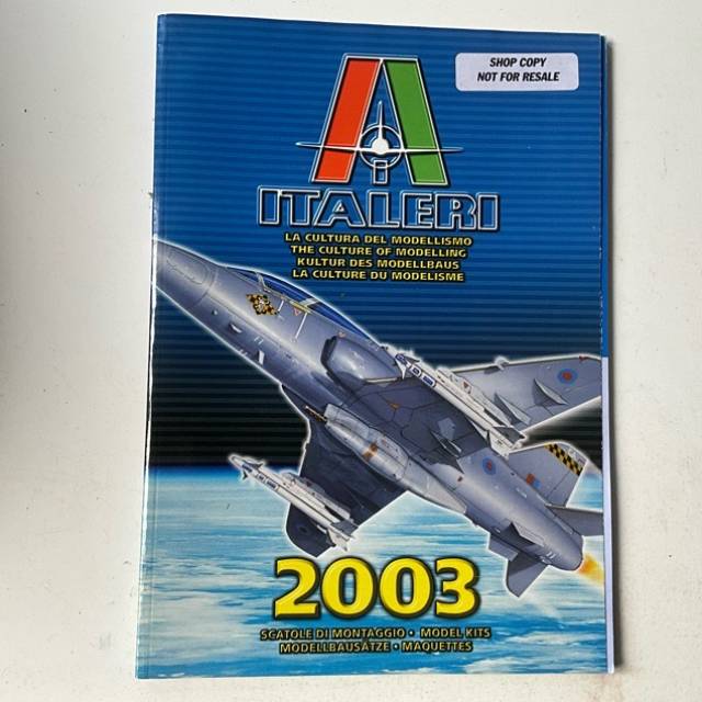 CATALOG ITALERI 2003 KAT012
