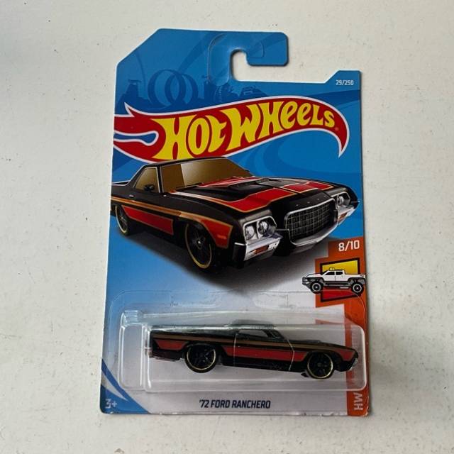HW ‘72 FORD RANCHERO Black HW HOT TRUCKS N...