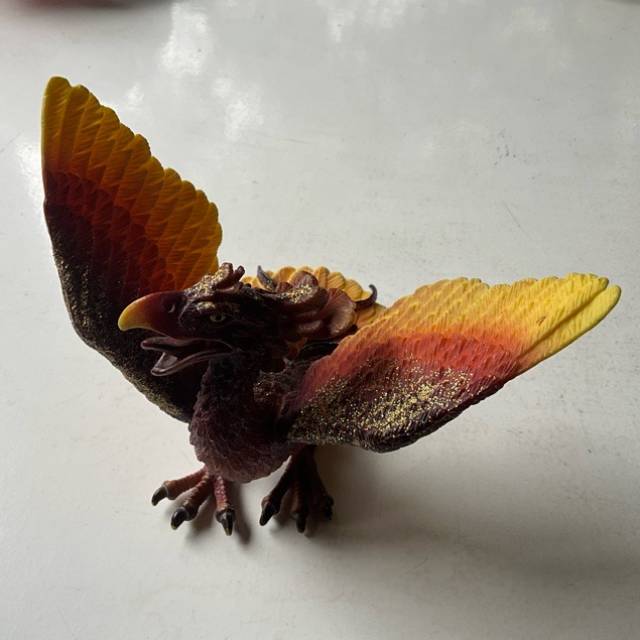 Action Figure Bird 2004 Vintage Schleich Pho...