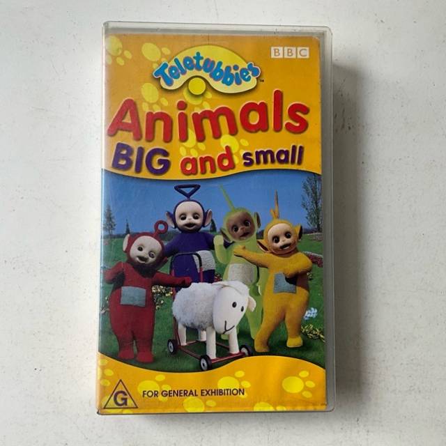 VHS - Teletubbies Animal BIG and small 1998