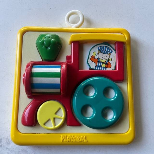 Playskool Train Noise Maker Baby Toy Rattle...