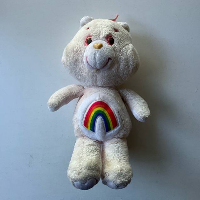 1983 Cheer Care Bear Rainbow 33cm Height