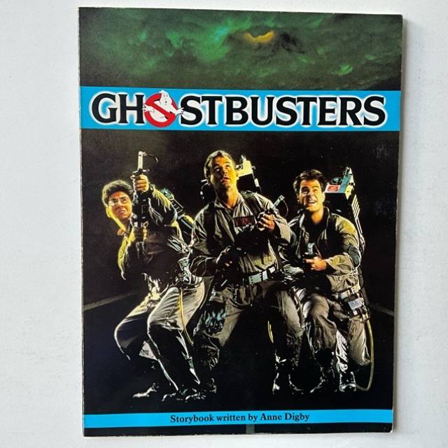 GHOSTBUSTERS ONE MOVIE BOOK by Anne Digby 1984