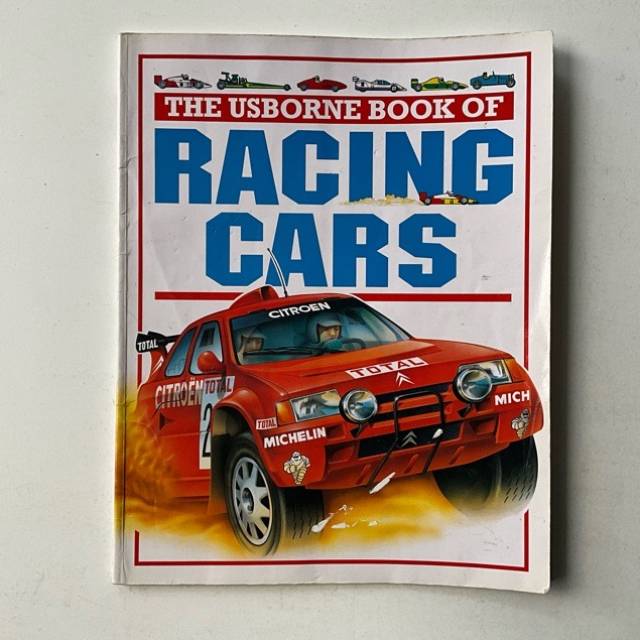 RACING CARS - THE USBORNE BOOK 1993