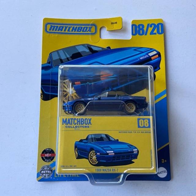 MB 1988 MAZDA RX-7 Blue 08 GBJ48