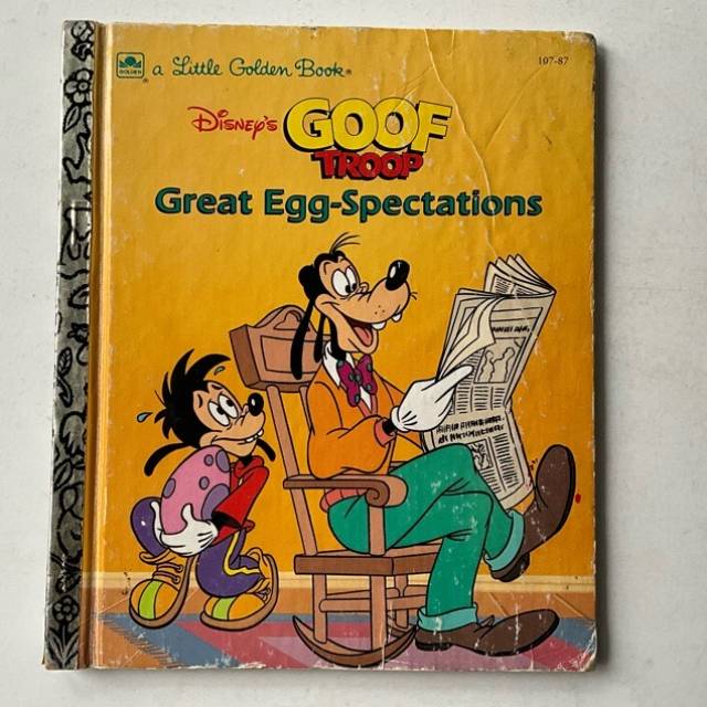 Golden Book - Disney GOOF TROOP Great Egg -...