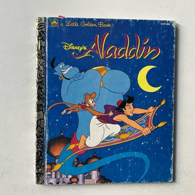 Golden Book - Disney Aladdin 107-88 HC 1992