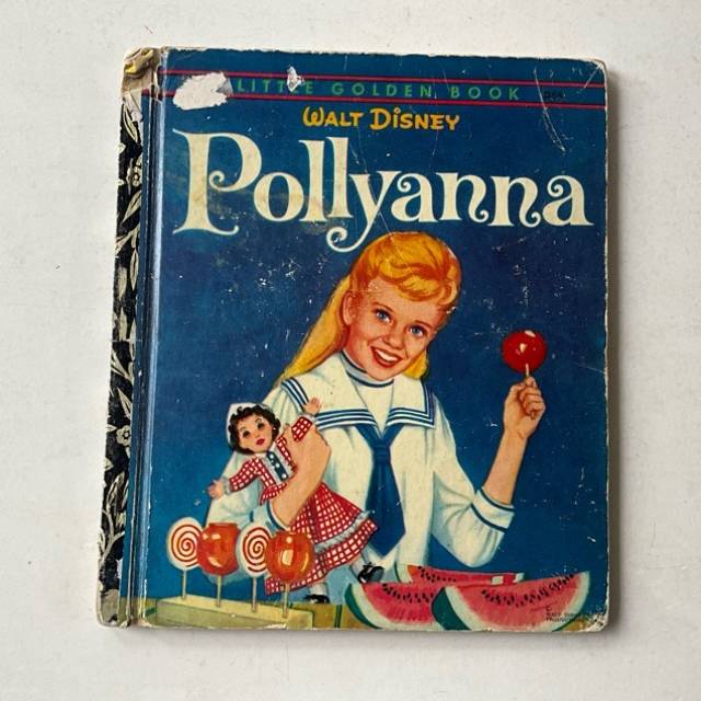 Golden Book - Walt Disney Pollyanna D64 1961