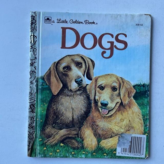 Golden Book Dogs 309-53 HC 1983
