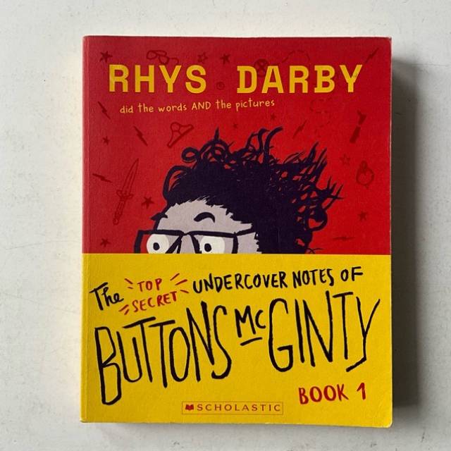 RHYS DARBY The TOP SECRET UNDERCOVER NOTES O...