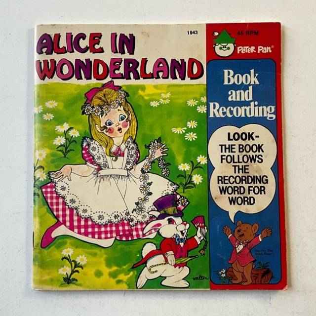 ALICE IN WONDERLAND (NO TAPE) PETER PAN 1981