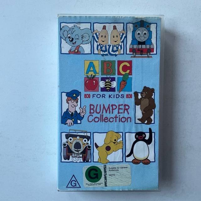 VHS ABC BUMPER COLLECTION 1999