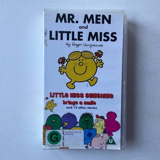 VHS MR MEN and LITTLE MISS - Little Miss Sun...