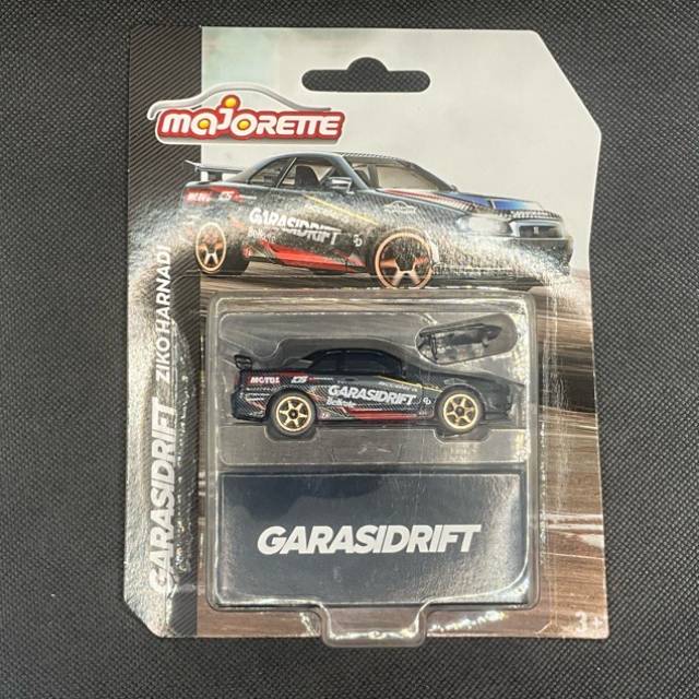 Majorette Nissan GT-R R34 Racing Garasidrift...