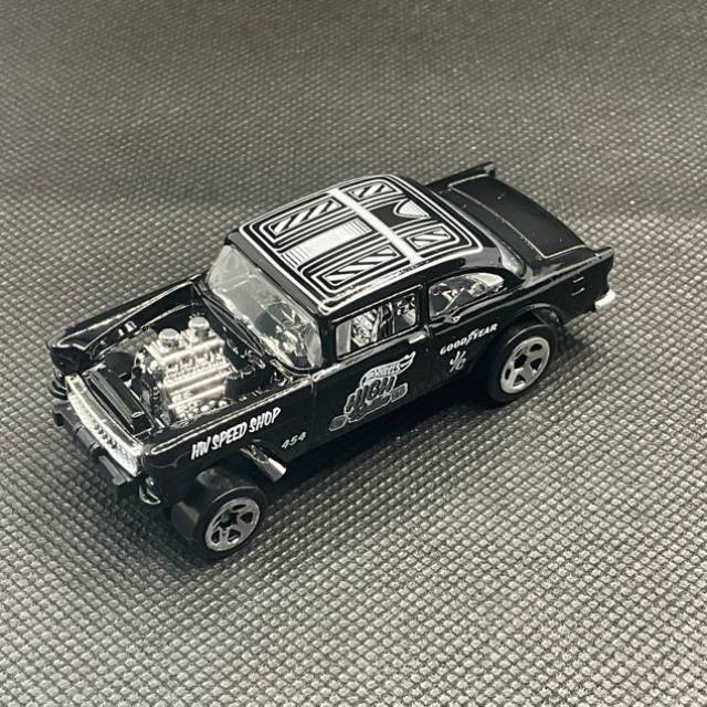 HL 55 Chevy Bel Air Gasser Black HIGH ROLLER...